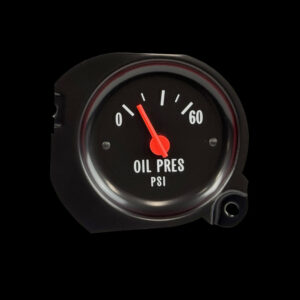 1978-79 Square Body Chevy & GMC Truck Oil Pressure Gauge, Fire Orange Needle