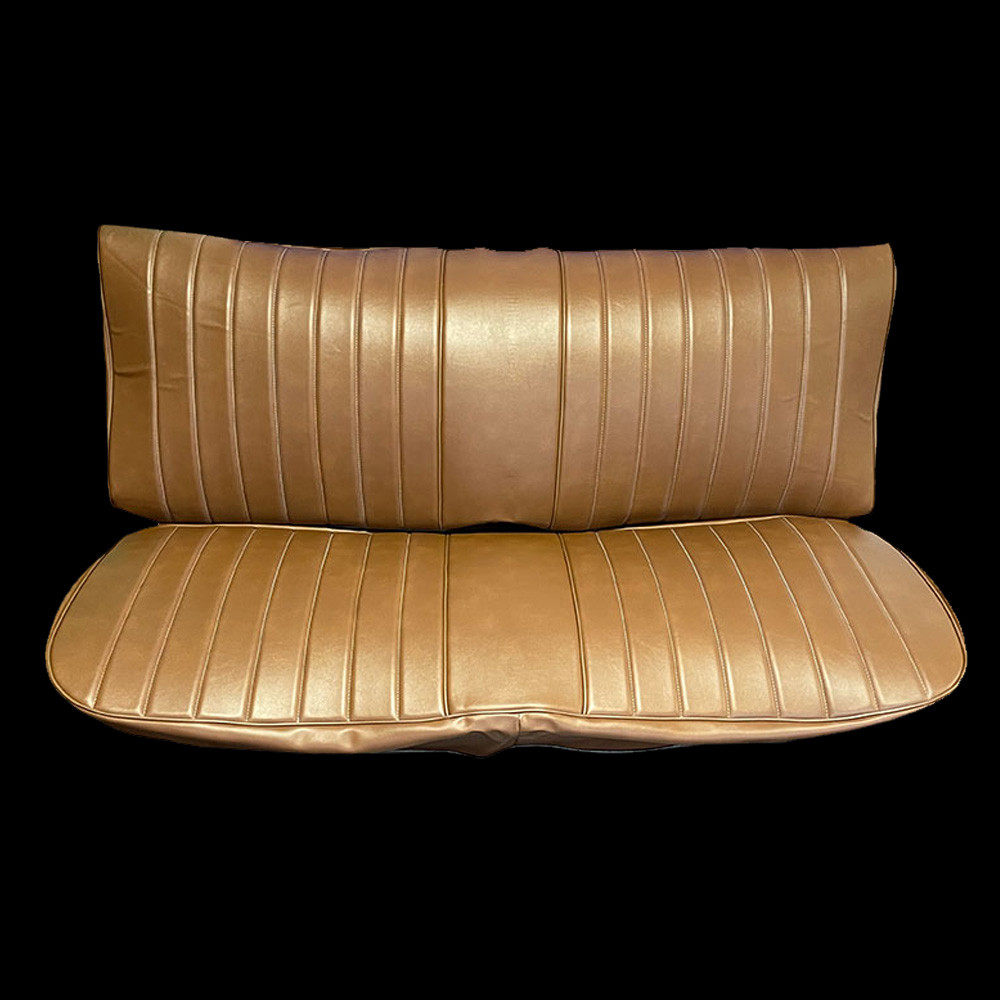 1973-80 Square Body Chevy & GMC Truck Front ALL Vinyl Bench Seat Cover 1st Design, Original Colors