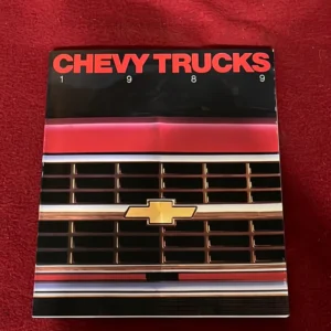 Brochure, 1989 Chevy Truck Dealership Brochure