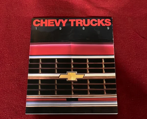 Brochure, 1989 Chevy Truck Dealership Brochure