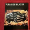 Brochure, 1987 Full Size Blazer Dealership Brochure