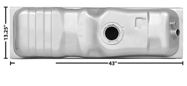 1982-87 Chevy/GMC Truck Fuel Tank, ea. (16 Gal) (Shortbed) (Gasoline or Diesel)