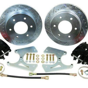 1971-87 Chevy & GMC Pickup Rear Disc Brake Conversion Kit, 5 X 5, w/ Emergency Brake