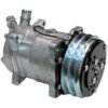 Sanden SD 709 Compressor Double V-groove pulley Standard Finish