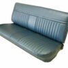 1973-80 Square Body Chevy & GMC Truck Front Vinyl & Cloth Bench Seat Cover 1st Design, Original Colors