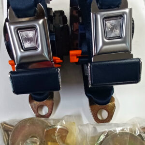 1973-87 Chevy Truck, GMC Navy 3 Point Bench Seat Belt Set (w/hardware)