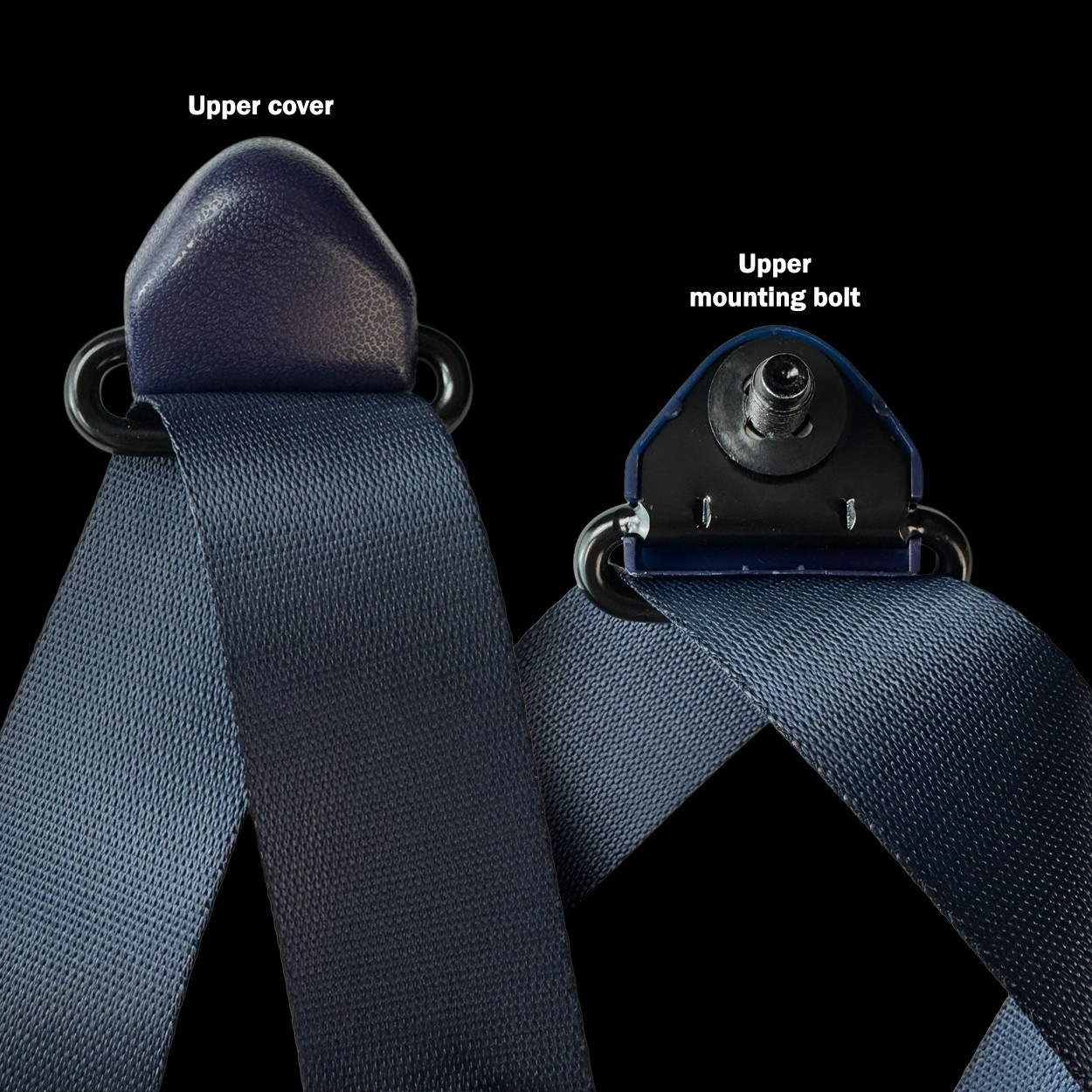 1973-80 Square Body Chevy & GMC Truck Bench Seat Complete Seat Belt Kit, Starburst Logo - Image 4