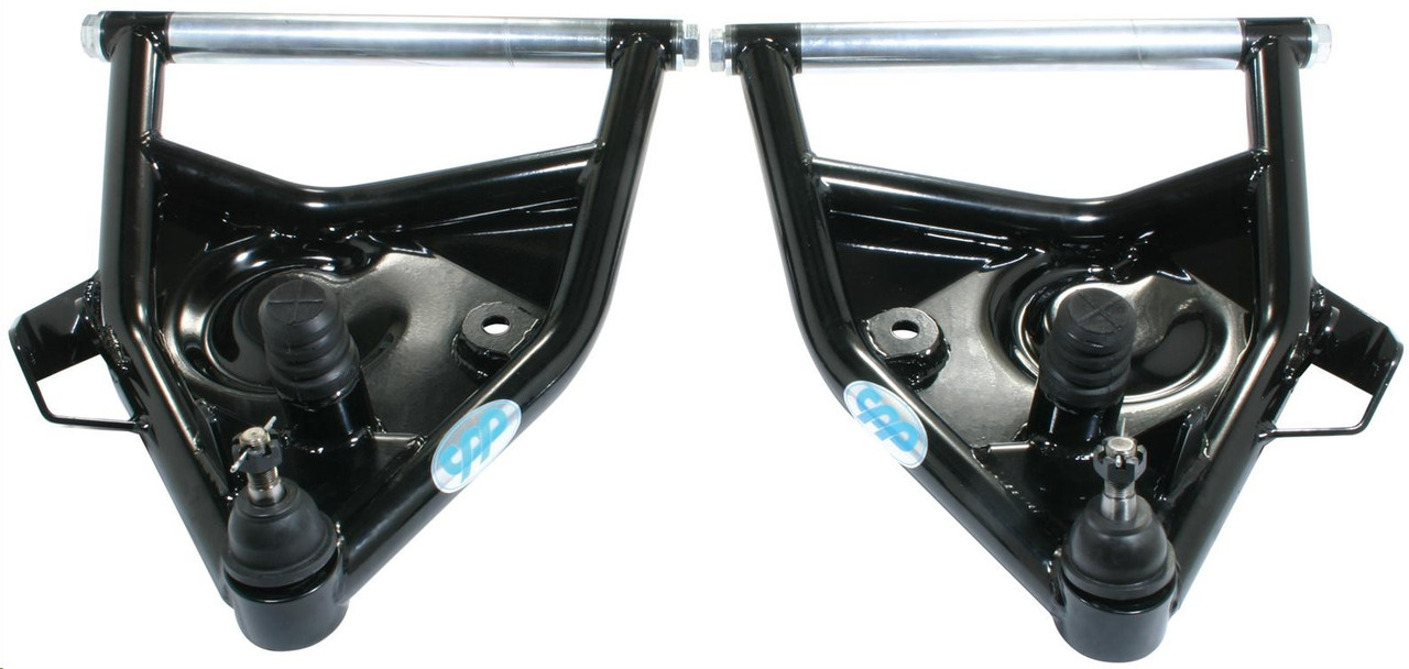 1971-87 Chevy Truck Black Lower Tubular Control Arms (Coil Spring)