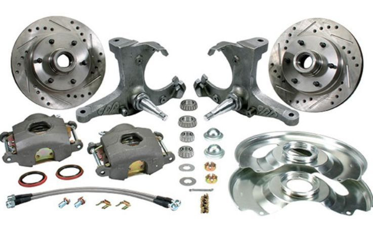 1973-87 Chevy/GMC Truck 5 Lug OE Drop Spindle Wheel Brake Kit