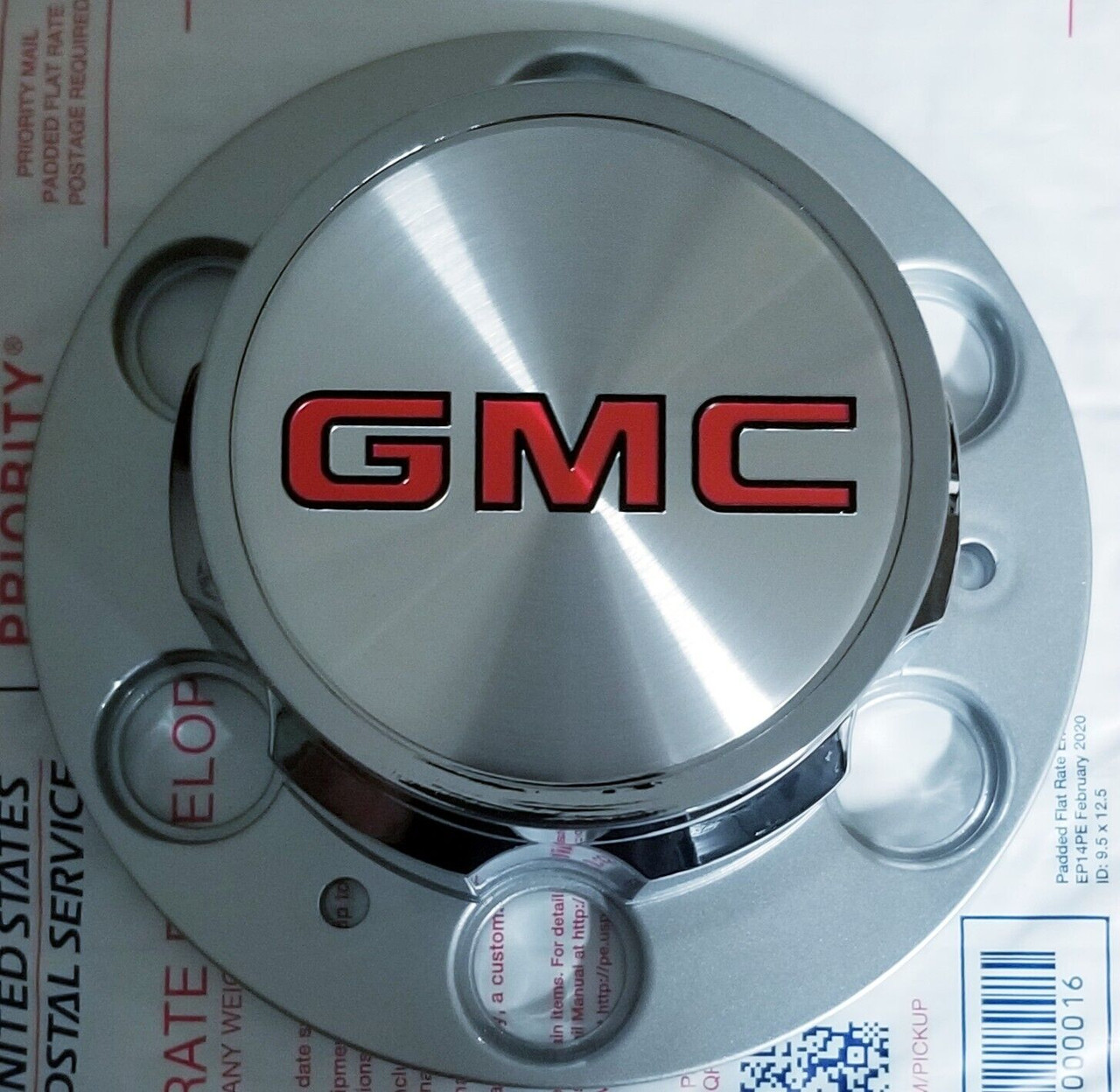 1973-87 GMC Truck Wheel Center Cap For 6 Lug Rally Wheel Set (4 Repro Plastic)