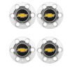 1973-87 Chevy Truck Plastic Wheel Center Cap For 6 Lug Rally Wheel, Set of 4 (Repro)