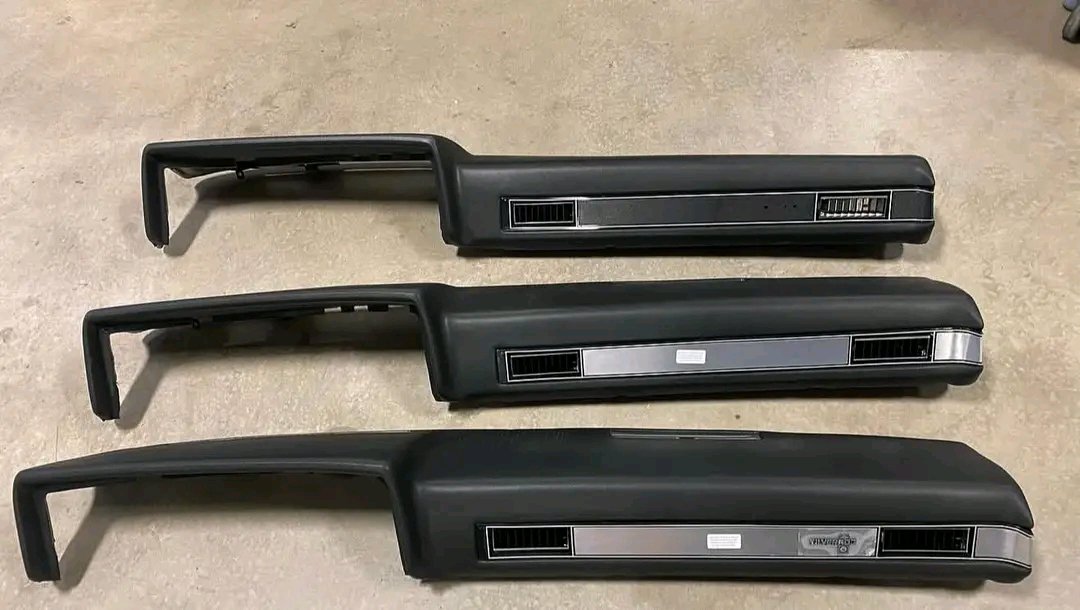 OEM Squarebody Chevy Dash Pads Old New Stock
Available for 1973-80 and 1981-87 Chevy/GMC Squarebody trucks. These are hard-to-find old new stock dash pads in multiple factory-style colors including blue, burgundy, brown, black, and tan. Clean finish, solid structure, and excellent fitment for restoration or replacement projects.
Old New Stock
No cracks or warping
Factory-style appearance
Ready to instal
Multiple colors available
Price: $250 each$
Serious buyers only. DM for availability, color options, and shipping details.